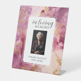 Placa de Espuma In Loving Memory com Foto | Person
