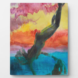 Placa De Exibição A garota