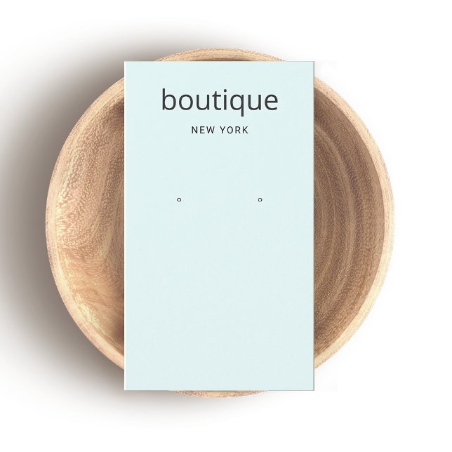 Placa de Exibição Azul-Aqua Longo Altura Moderna (Criador carregado)