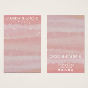 Placa de Exibição Colar Colar Colar Rosa Esfarelad