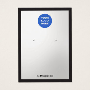 Placa de exibição de adição de logotipo com gr