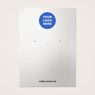 Placa de exibição de adição de logotipo com gradie