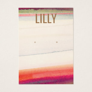 Placa de Exibição de Altura de abstrato Watercolor