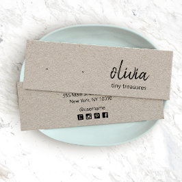 Placa de Exibição de Arranque do Kraft Script Stud