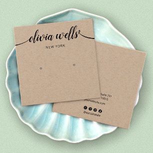 Placa de Exibição de Arranque do Kraft Stud Earrin