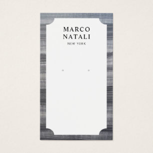 Placa de exibição de borda branca escura