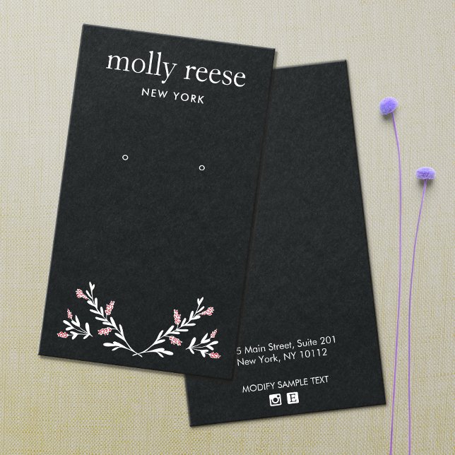 Placa de exibição de borda preta de ramificação El (Criador carregado)