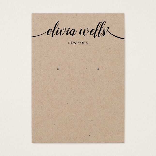 Placa de Exibição de Caracteres Kraft para Enrelaç (Frente)