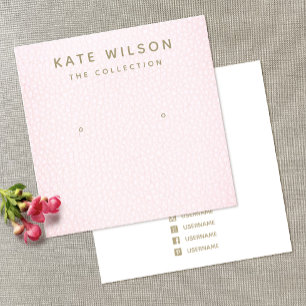 Placa de exibição de colagem cor-de-rosa