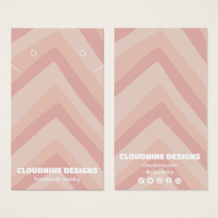 Placa de Exibição de Colar Colar Linhas Rosa Que O