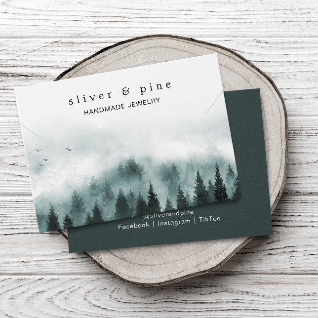 Placa de Exibição de Colar de Mistura (Misty Mountain Necklace Bracelet Display Card)