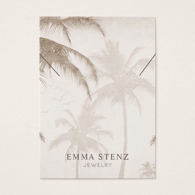 Placa de Exibição de Colar ・ Pássaros Terrenos (Frente)