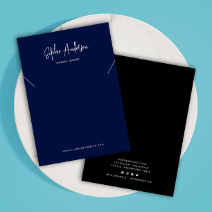 Placa de Exibição de Colar Personalizada de Script