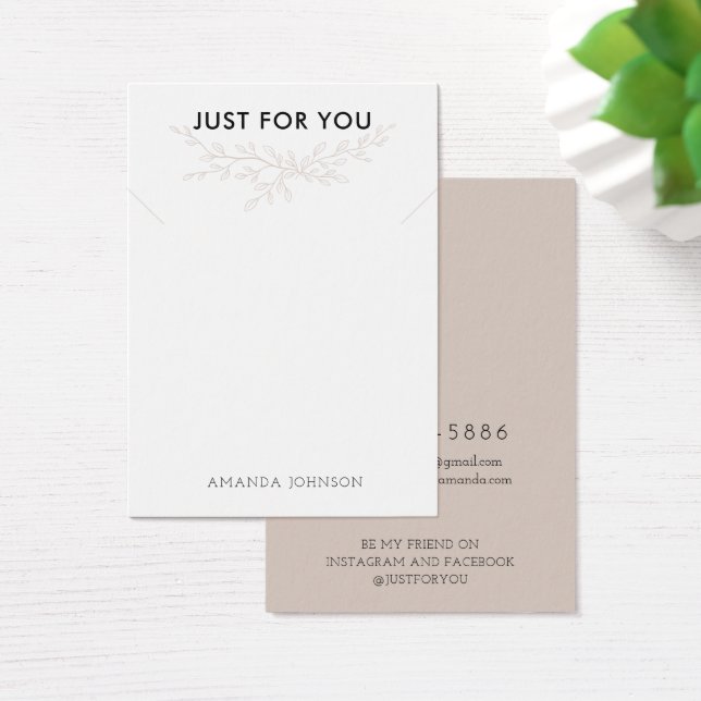 Placa de Exibição de Colar Terrestre de Ramificaçã (Mesa)