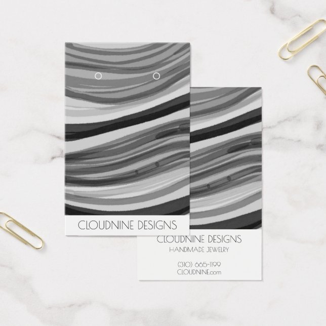 Placa de Exibição de Colheita de Ondas de cinza (Escritótio)