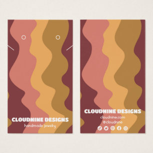 Placa de Exibição de Colheita de Ondas Retro que O