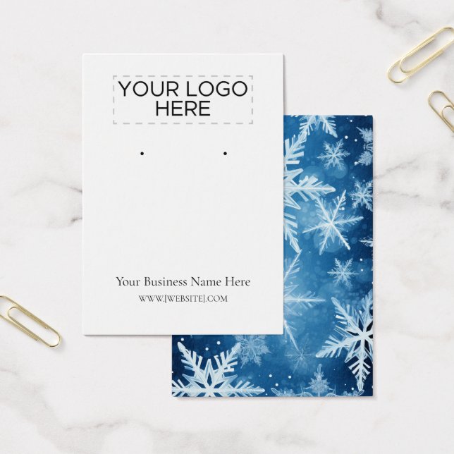 Placa de exibição de flocos de neve de Natal (Escritótio)