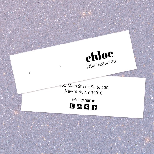 Placa de exibição de gravação branca simples moder (Criador carregado)