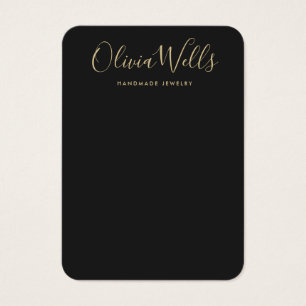 Placa de exibição de gravação de script Dourado pr