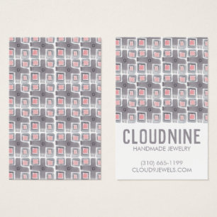 Placa de exibição de joalharia do colar de Azulejo