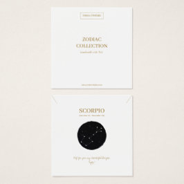 Placa de Exibição de Joia Escorpião de Símbolo Zod