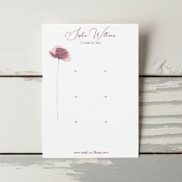 Placa de exibição de joias de travessas triplas mi