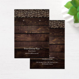 Placa de Exibição de Joias, Luzes de Cordas Russas