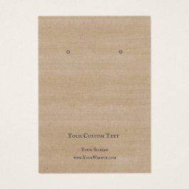 Placa de Exibição de Joias, Madeira Marrom russa