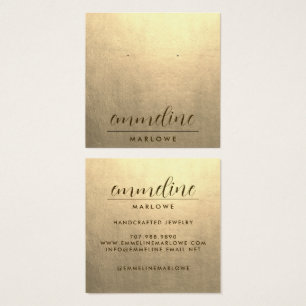 Placa de exibição de joias minimalista com gravaçã