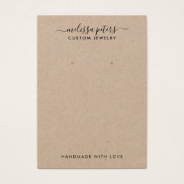 Placa de Exibição de Joias Russo Moderna do Kraft