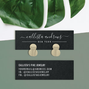 Placa de exibição de leitura de script preto branc