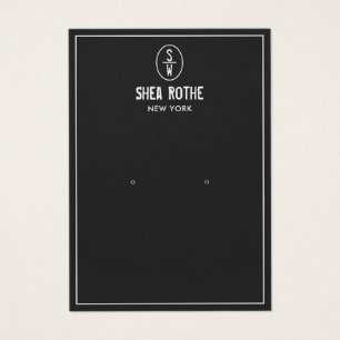 Placa de Exibição de Monograma do Carimbo de Vin