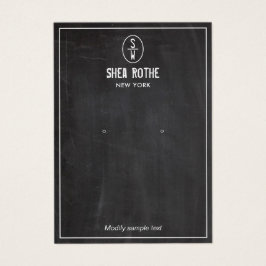 Placa de Exibição de Monograma do Carimbo Russo Pr