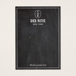 Placa de Exibição de Monograma do Carimbo Russo Pr