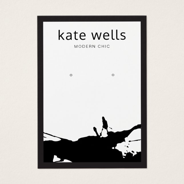 Placa de exibição de orelha branca esplendora bran (Frente)