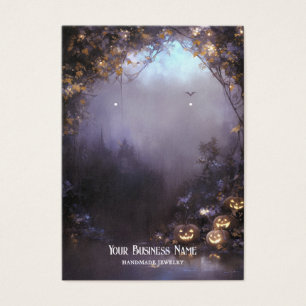 Placa de Exibição de Orelha da Floresta Halloween