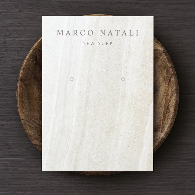 Placa de Exibição de Orelha de Pedra Marble (Criador carregado)