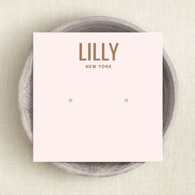 Placa de exibição de parada de Rosa claro moderna (Criador carregado)