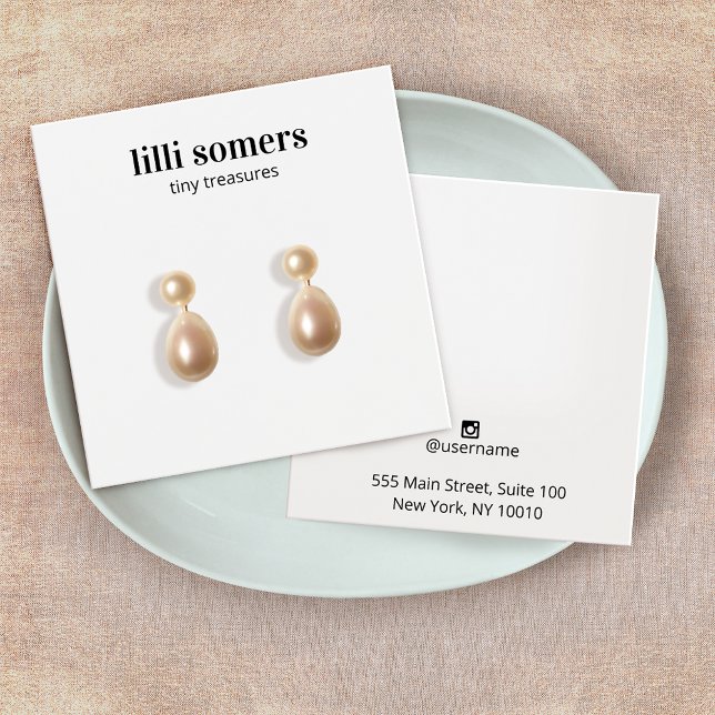 Placa de exibição de placas de joalharia quadrada (Criador carregado)