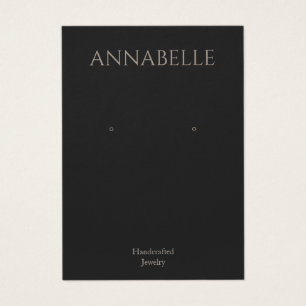 Placa de exibição de preto simples