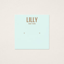 Placa de exibição de ressonância azul moderna Aqua