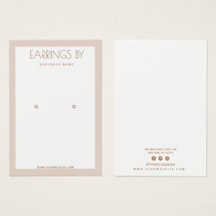 Placa de exibição de ressonância minimalista