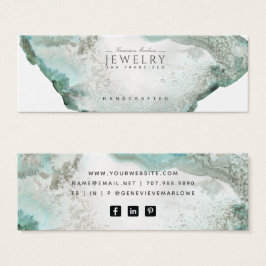 Placa de Exibição Estática de Ângulo Azul Aqua