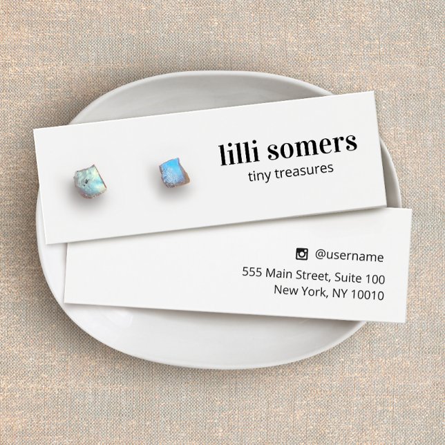 Placa de Exibição Estreita de Joias (Criador carregado)