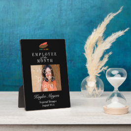 Placa De Exibição Funcionário do logotipo comercial do prêmio de fot