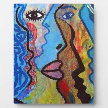 Grafite Abstrato colorido