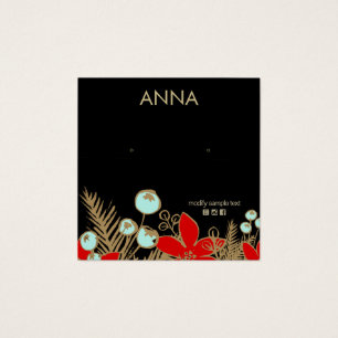 Placa de exibição Holiday Stud Earring