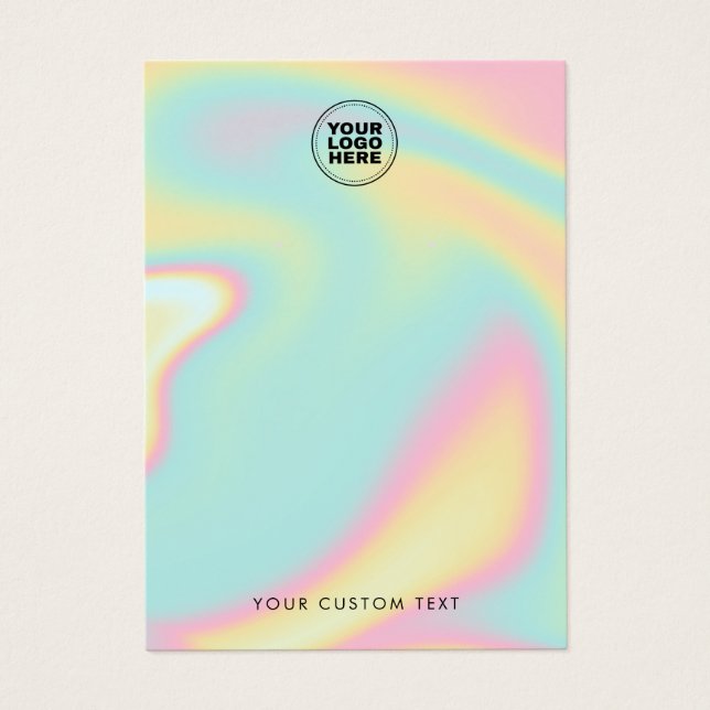 Placa de exibição holográfica para gravação modern (Frente)