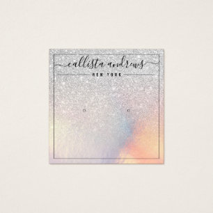 Placa de Exibição Iridescente de Earração da Lente