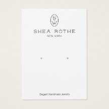 Placa de exibição legal do Monograma Branco